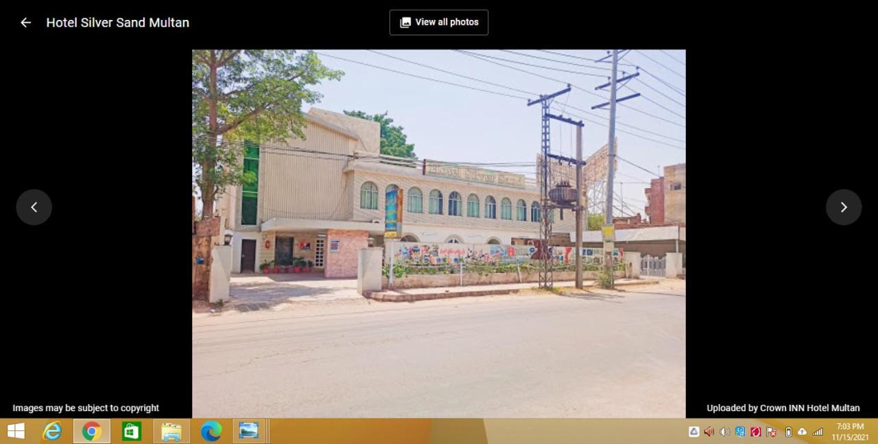 Hotel Silver Sand Multan Eksteriør billede